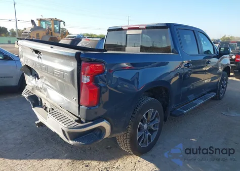 2022 Chevrolet Silverado 1500 4Wd Standard Bed Lt из США, поврежденный, VIN 3GCUDDED0NG536667